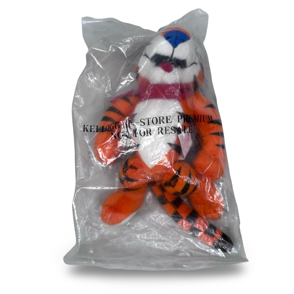 Vintage 1997 Kellogg Frosted‎ Flakes Tony the Tiger Plush In-Store Premium NIB